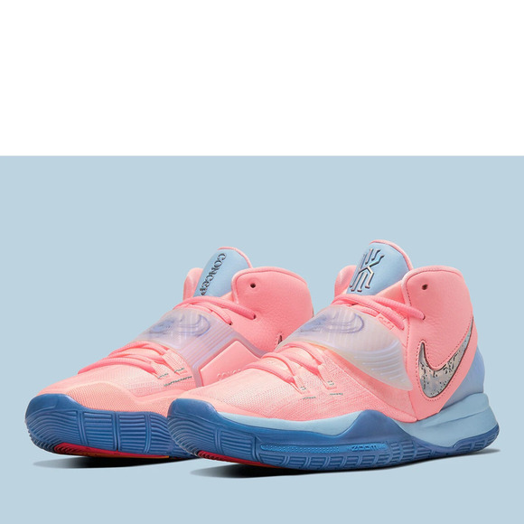 Nike Men's Kyrie 6 Concepts Khepri Basketball Shoes Pink Tint/Guava Ice: 11M